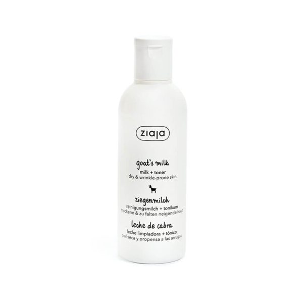 Ziaja Goat’s Milk Cleansing Milk + toner - 200 ml - image 1 - Institute of Dairy