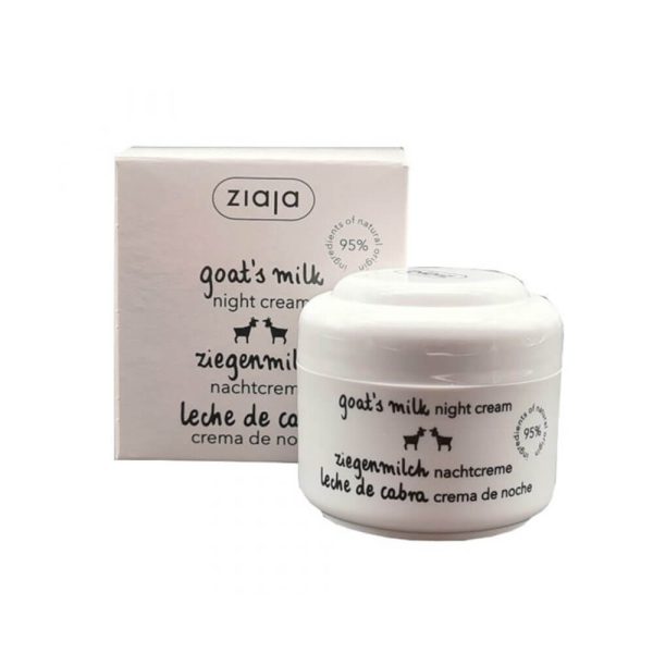 Ziaja Goat’s Milk Nourishing Night Cream - 50 ml - image 1 - Institute of Dairy